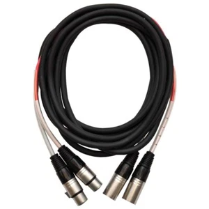 XLR Color Coded 2 Channel Multi-Patch Snake Cable 15 Feet Pro Audio - Picture 1 of 5