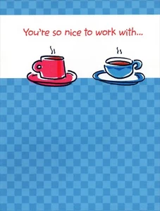 Friendly "You're So Nice to Work With" Card FOR COWORKER — American Greetings +✉ - Picture 1 of 4