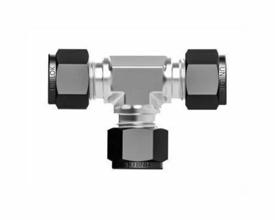 1/4" Tube 316ss Tee Fitting Union Tylok SS-S-STTT-4 - Image 1 of 2
