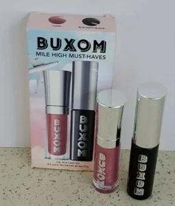 Buxom Mile High Must-Haves Lippen- und Wimpernset zweiteilig Clair & Blackest Black Neu im Karton - Bild 1 von 3