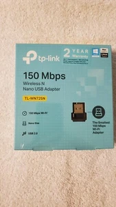 TP-Link TL-WN725N N150 150Mbps Wireless Nano USB 2.0 WiFi Network Adapter Dongle - Picture 1 of 1