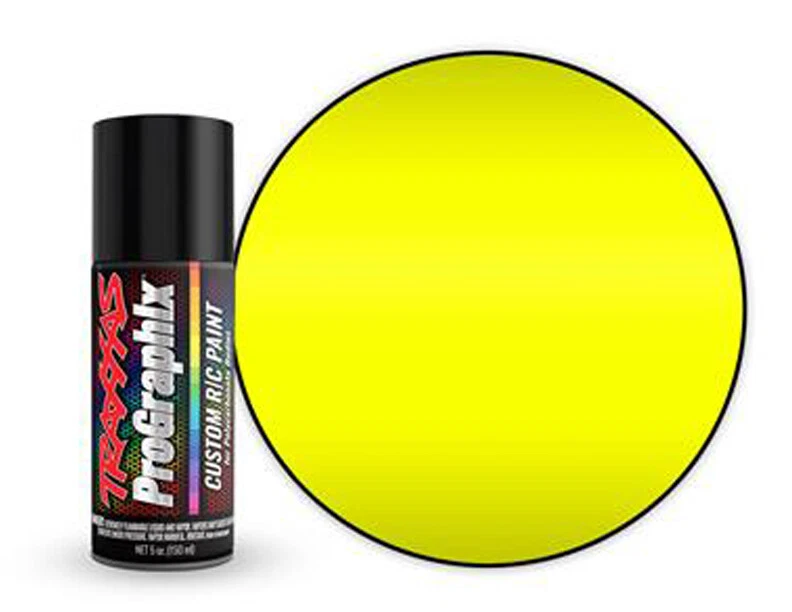 Pintura corporal amarilla fluorescente Traxxas 5063 5 oz Foto 1 de 1