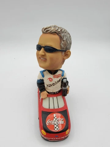 Coca Cola Bobble head Racing car Ricky Rudd Cover