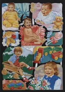 # GLANZBILDER #, EF 7068 B, Bébé, Bébés, Modèle Magnifiquement Peint - Bild 1 von 1