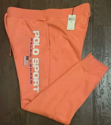 $98.50 Ralph Lauren Polo Deporte Bandera de EE. UU. Joggers Rojo Amalfi Para hombres Talla XXL NUEVO CON ETIQUETAS Foto 1 de 2