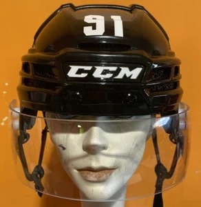 Rare Colorado Avalanche NAZEM KADRI BLACK 2022 NHL ALL STAR Helmet Avalanche COA - Picture 1 of 8