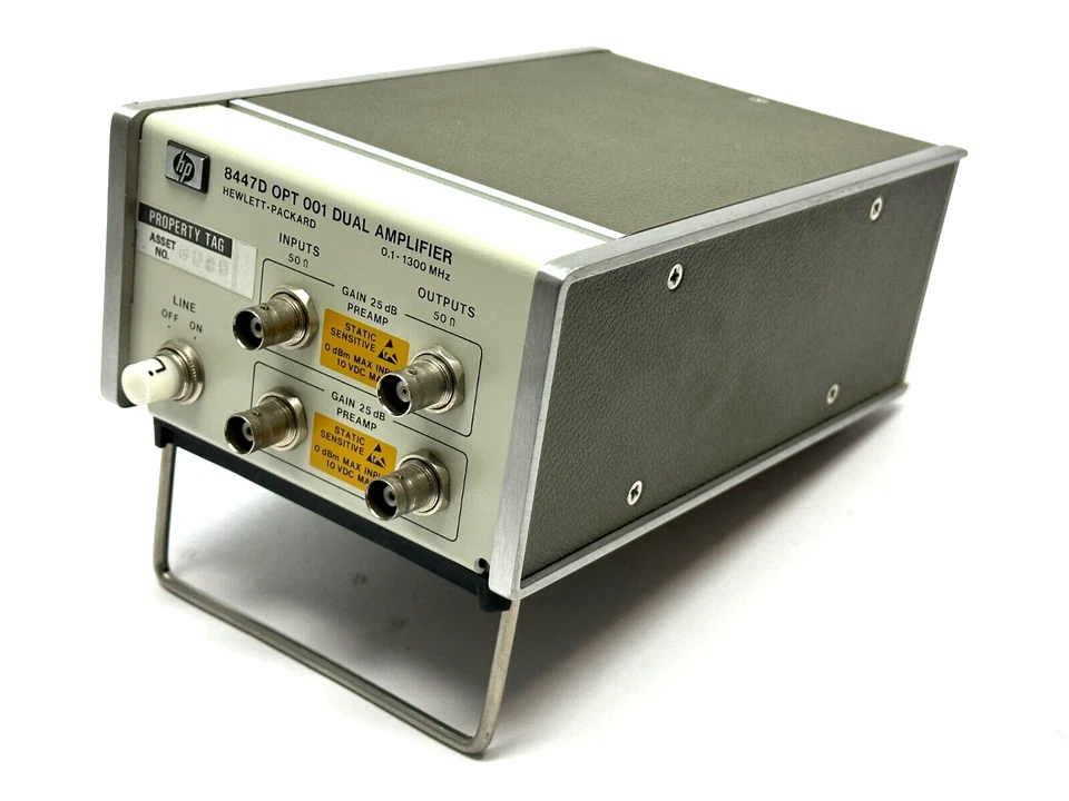 Amplificador doble HP 8447D OPT.001 0,1-1300 MHz doble canal Foto 1 de 4