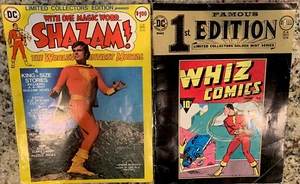 Shazam Limited Collectors Ed 1975 & Whiz Comics 1st Ed 1974 - Bild 1 von 4