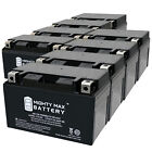 Mighty Max YTZ10S 12V 8.6AH Battery Replaces Leoch YTZ10S Motorcycle - 8 Pack