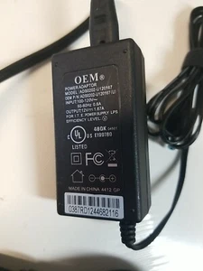 Genuine OEM ADS0202-U120167 20W AC to DC Power Supply 12V 1.67A - Picture 1 of 2