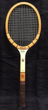 Vintage 1960's Wood Tennis Wilson Jack Kramer Autograph Racquet Racket