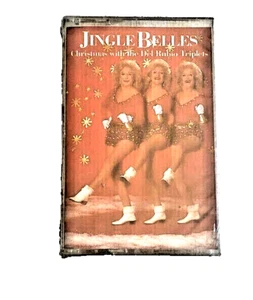 Jingle Belles Christmas The Del Rubio Triplets Cassette Sealed White Elephant - Picture 1 of 2