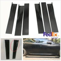 T4 6M Edging Strip for Body Kits Lips Side Skirt Fender 3M Adhesive for Nissan