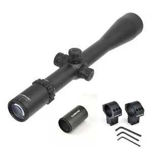 Mira para rifle Visionking 10-40x56 rango largo caza tiro 11 mm montaje y parasol - Imagen 1 de 12