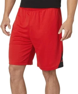 Adidas Men's Badge of Sport Shorts, Better Scarlet/Black, 3X-Large/9" Inseam - Picture 1 of 6