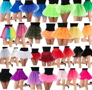 TUTU Skirts Petticoat Party Occassions Ladies Hen Parties Ballet 1980s Halloween - Picture 1 of 37
