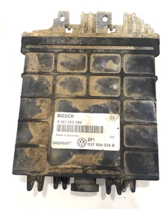 CENTRALINA MOTORE VOLKSWAGEN GOLF 3 2.0 BENZINA, CODICE : 0261200596 BOSCH - Foto 1 di 3
