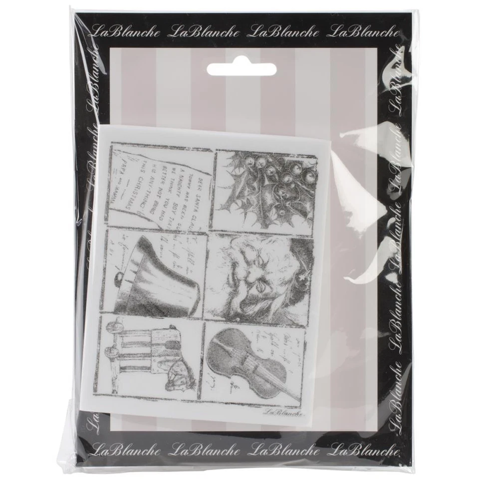 Piezas de Navidad Sello de goma montado en silicona LaBlanche Foto 1 de 1