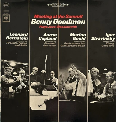 Meeting at the Summit (1965) Benny Goodman Columbia Masterworks MS 6805 vinyl - Image 1 of 4