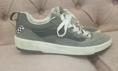 Zapatos de skate Vans Zahba gris/negro gamuza talla 6,5 para hombre Foto 1 de 4