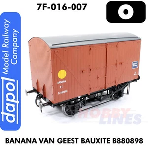Banana Van Geest Bauxite B880898 1:43.5 O gauge Wagon Dapol 7F-016-007 - Picture 1 of 5