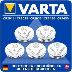 Batterie Varta CR2032 CR2016 CR2430 CR2450 in blister ++ da 2025++MHD 2034++ - Foto 1 di 41