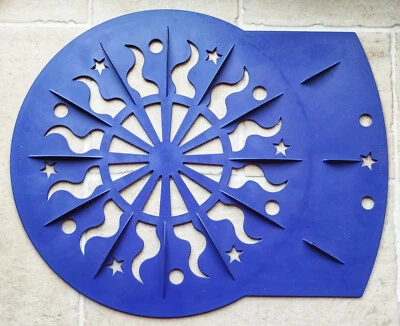 Tupperware "Pfiffikus" D40 Dekor-Schablone Abkühlgitter Teiler 0,8 x 30 x 36,6cm - Bild 1 von 4