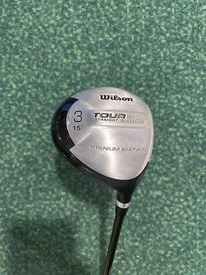"Wilson Tour SD 3 madera 15* grafito titanio matriz 42,5"" diestro" Foto 1 de 4
