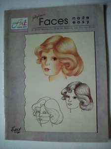Jillybean's Faces Made Easy painting instructions patterns - Picture 1 of 6