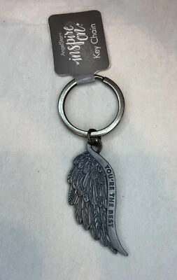 Llavero AngelStar Inspire On - You’re The Best Angel Wing Keychain #1235 Foto 1 de 4