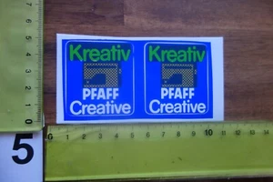 Alter Aufkleber Handwerk Schneiderei Nähen Nähmaschine PFAFF (5b) - Bild 1 von 2