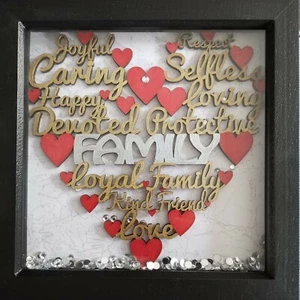 Family Heart Frame - Picture 1 of 6