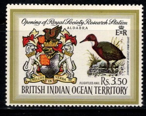 British Indian Ocean Territory 1971 Mi. 43 MNH 100% BIOT, 3.50, birds, Aldabra - Picture 1 of 1