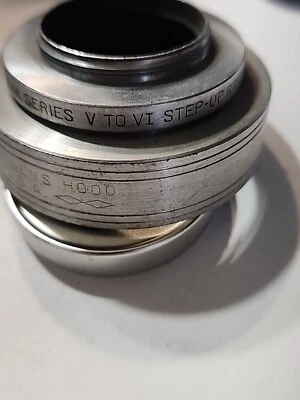 Vintage Kodak series V to VI step-up ring, Lens Hood threaded. - Image 1 of 3