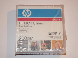 Cinta/cartucho de datos HP LTO-1/Ultrium-1 100/200 GB C7971A NUEVO - Imagen 1 de 2