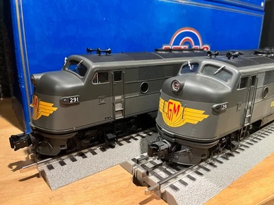 Atlas O 3-Rail TMCC F-2/F-3 Ph 1 EMD Demo ABBA Set - Golden Spike Club Exclusive - Image 1 of 4