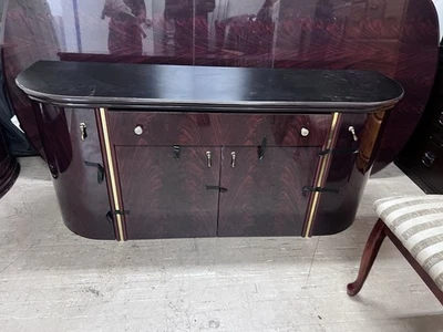 Gabinete com suporte de TV com 5 gavetas centro de entretenimento console de mídia de TV - Imagem 1 de 4