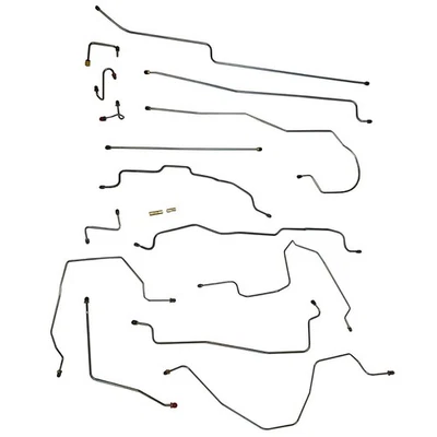 Chevy GMC K2500 K3500 1990-94 kit de línea de freno de cabina estándar y extendida de acero inoxidable Foto 1 de 4