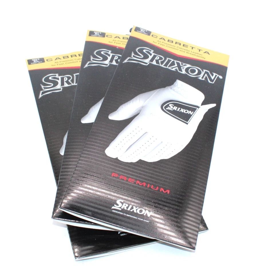 3 guantes de golf Srixon Premium Cabretta para hombre mano izquierda cadete XL para golfista diestro Foto 1 de 1