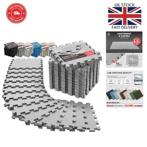 Rutschfeste EVA Weichfußmatten - 1,67 m² Schutzset für Haus & Garage - Bild 1 von 8