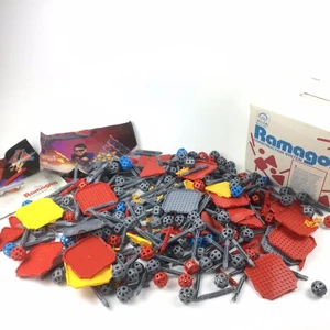 1987 Ramagon Construction Building Discovery Toys Books HUGE SET Extras 80s Stem - Picture 1 of 8