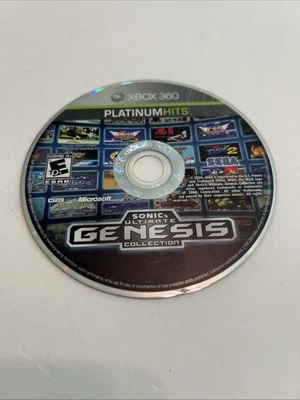 Sonics Ultimate Genesis Collection Platinum Hits (Microsoft Xbox 360) Disc Only - Image 1 of 2