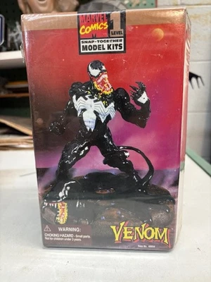 VENOM, Marvel Comics Toy Biz Modelo Kit #48654 Caja Sellada, 1996 Snap Together Kit Foto 1 de 2