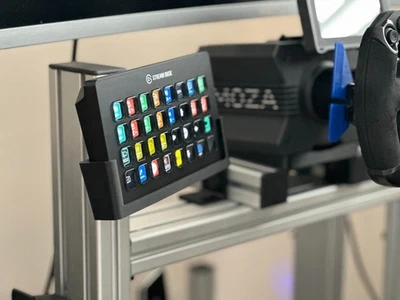 StreamDeck XL Mount: Adjustable Sim Racing Mount, Stream Deck Mount, Sim Racing - Image 1 of 4