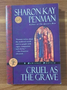 Cruel As The Grave Paperback Sharon Kay Penman 1999 Medieval Mystery Royalty  - Foto 1 di 7