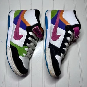 Nike 6.0 Air Morgan Sneakers 318886-163 Skate BMX 2008 Size 6 RARE Bright Colors - Picture 1 of 13