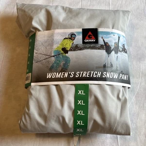 Gerry Woman’s Stretch Snow Pants XL GRAY  - Picture 1 of 6