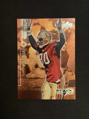 Jerry Rice 1998 Upper Deck Black Diamond edición novato #77 doble diamante/3000 Foto 1 de 2