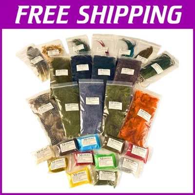 Materiales integrales para atar moscas - principiantes a expertos Foto 1 de 4