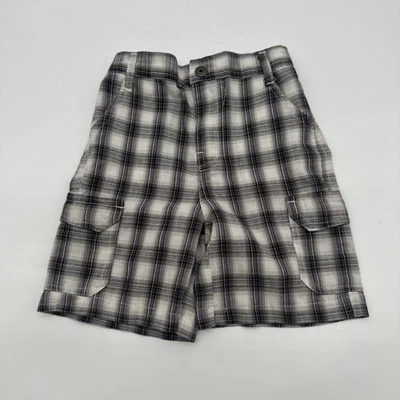 Pantalones cortos de mezclilla Calvin Klein para niños pequeños talla 24M logotipo de bolsillo a cuadros. #34781 Foto 1 de 4